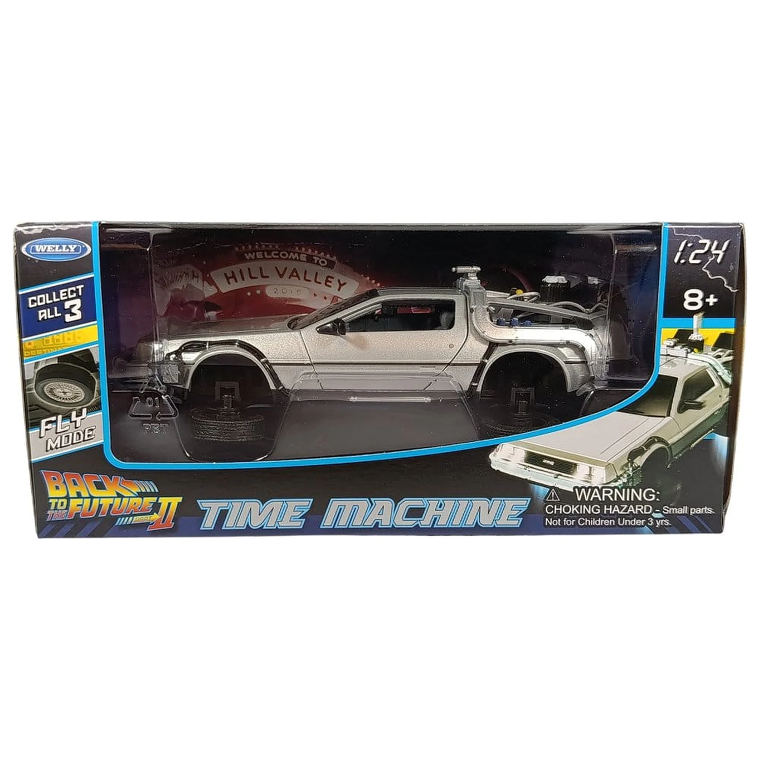 Back to the Future II Diecast Model 1/24 ´81 DeLorean LK Coupe Fly Wheel termékfotó