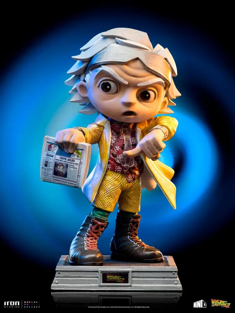 Back to the Future II Mini Co. PVC Figure Doc Brown 15 cm termékfotó