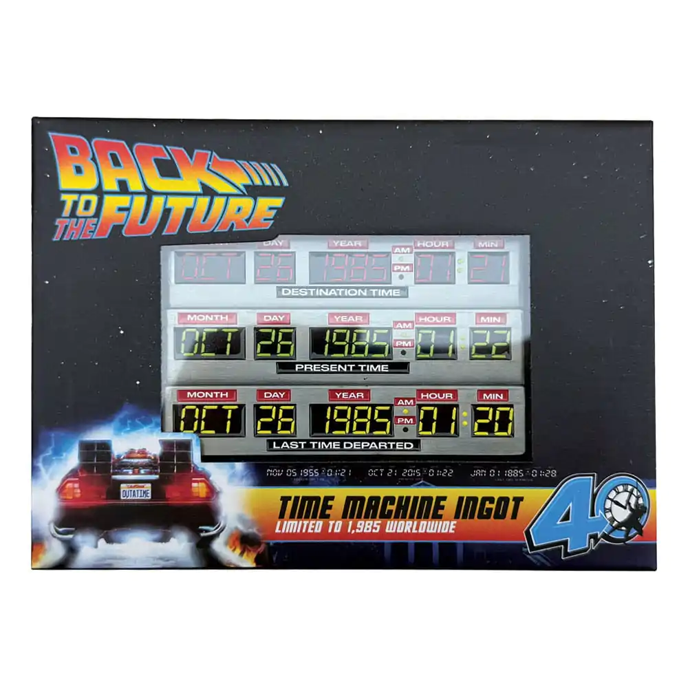 Back To The Future Ingot 40th Anniversary Time Circuits Limitált kiadás  termékfotó