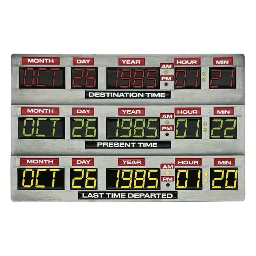 Back To The Future Ingot 40th Anniversary Time Circuits Limitált kiadás  termékfotó