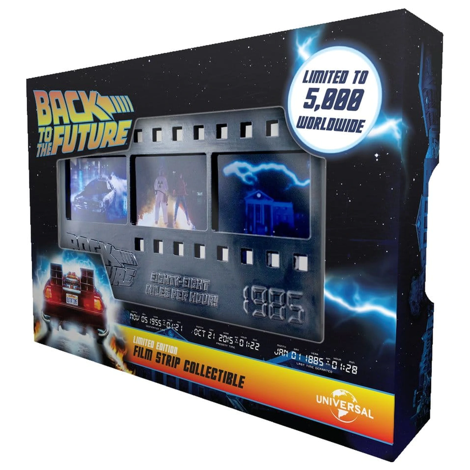 Back to the Future Ingot Metal Film Strip Collectible Limitált kiadás termékfotó