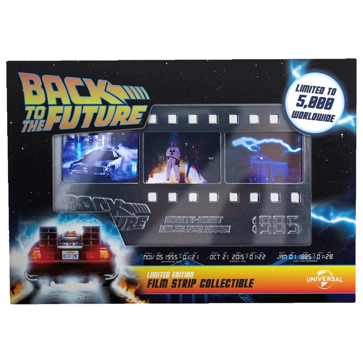 Back to the Future Ingot Metal Film Strip Collectible Limitált kiadás termékfotó