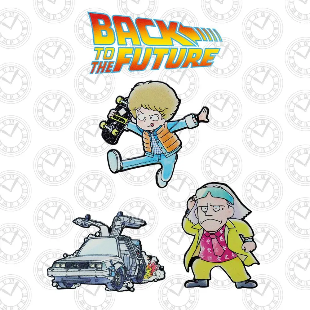 Back to the Future kitűző csomag Limited Japanese Edition termékfotó