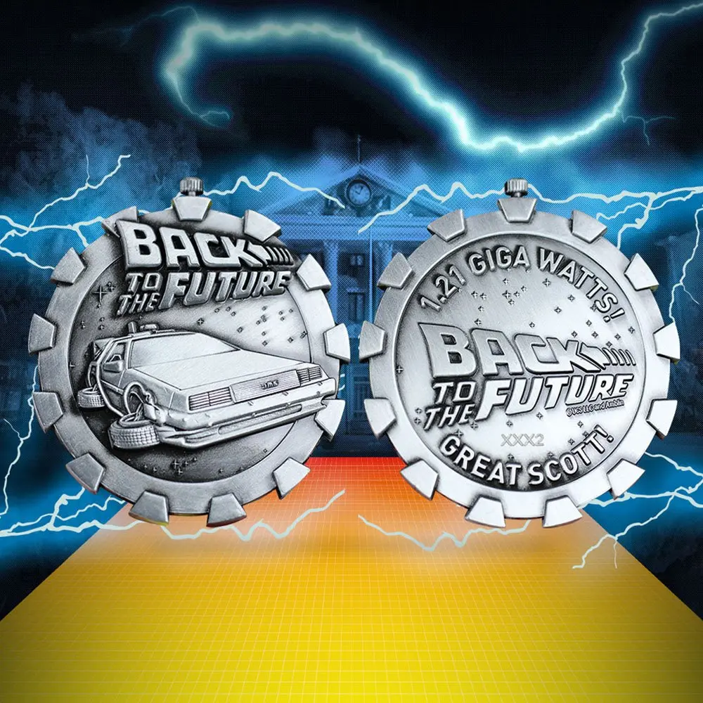 Back to the Future Logo Érme Limitált kiadás termékfotó