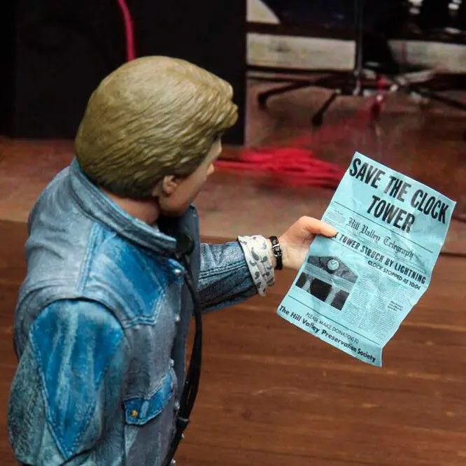 Back to the Future Marty McFly Audition figura 18cm termékfotó