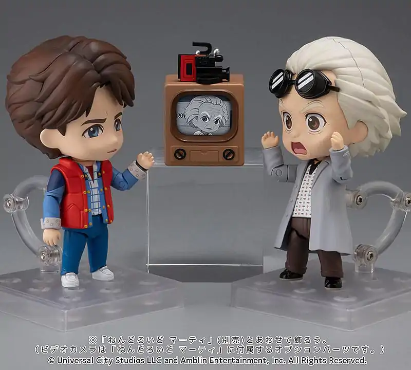 Back to the Future Nendoroid PVC akciófigura Doc (Emmett Brown) 10 cm termékfotó