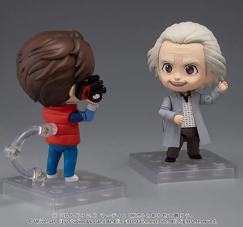 Back to the Future Nendoroid PVC akciófigura Doc (Emmett Brown) 10 cm termékfotó