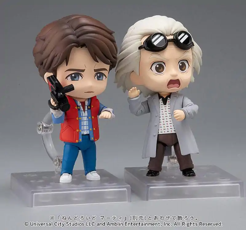 Back to the Future Nendoroid PVC akciófigura Doc (Emmett Brown) 10 cm termékfotó