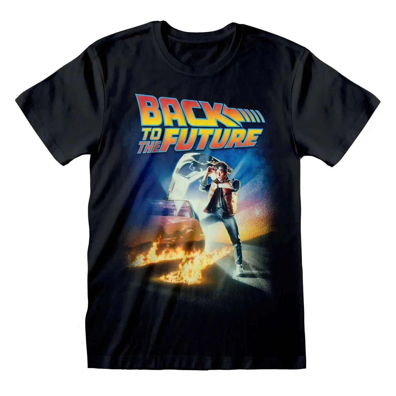 Back to the Future Poster t-shirt termékfotó