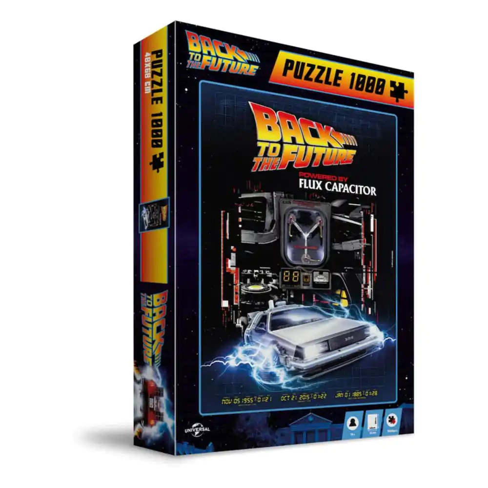 Back to the Future Puzzle Powered by Flux Capacitor termékfotó