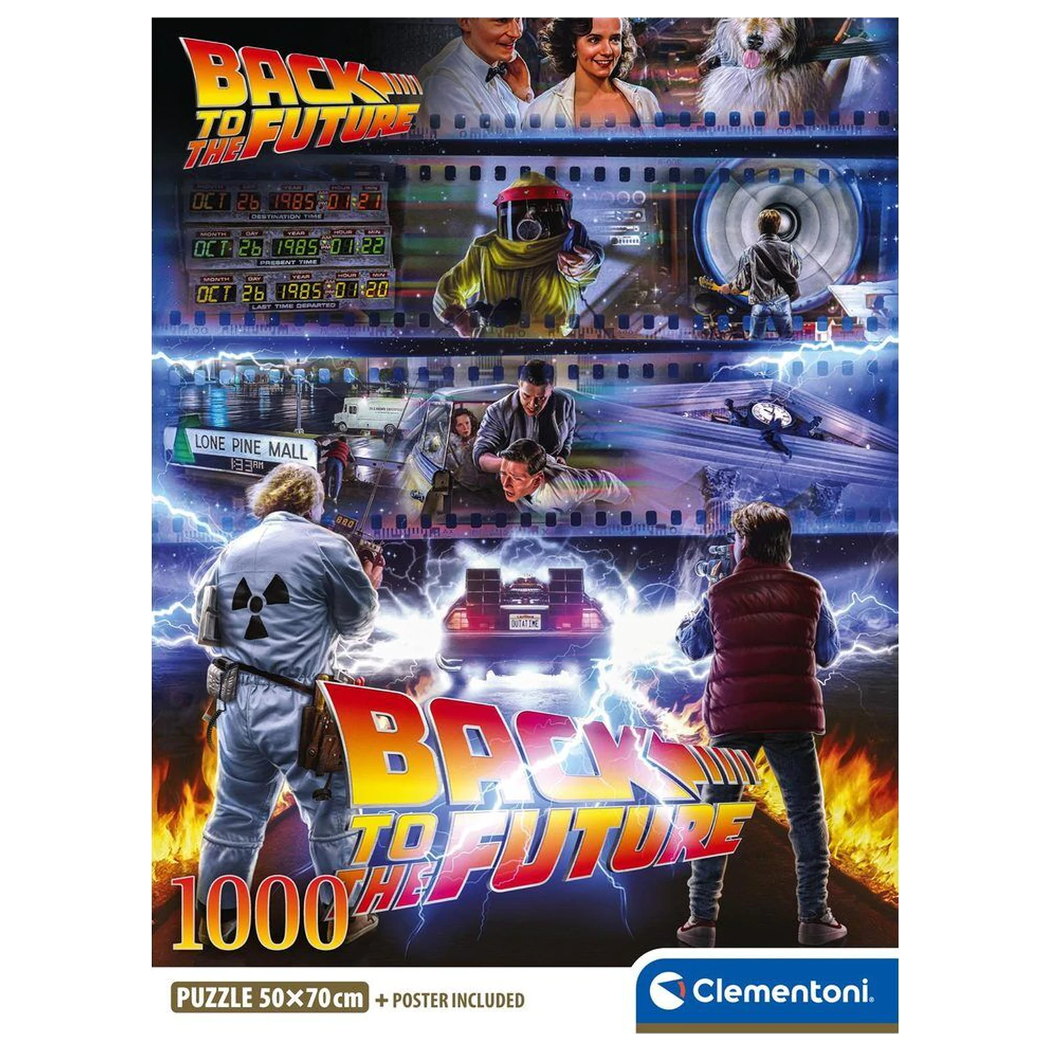 Back To The Future puzzle 1000db-os termékfotó