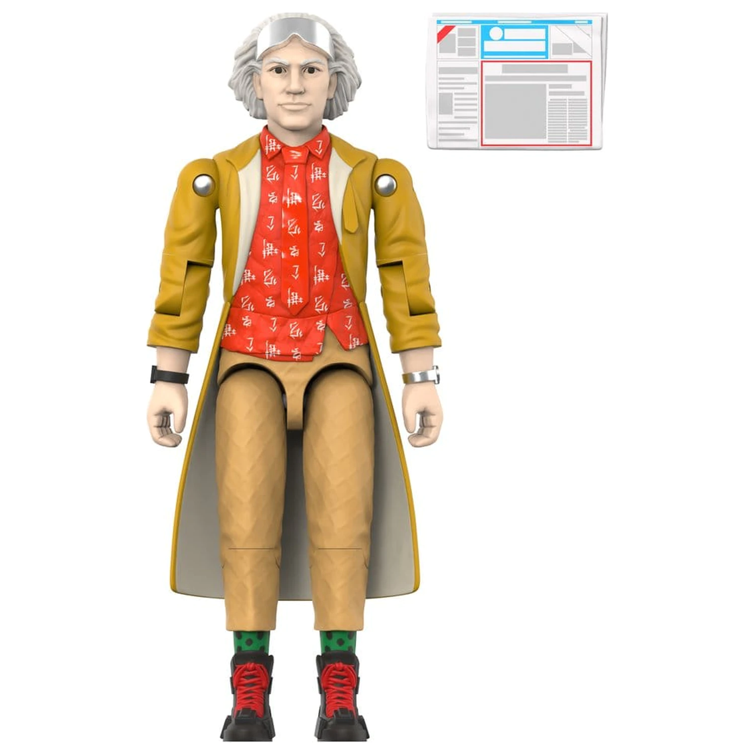 Back to the Future ReAction+ akciófigura Wave 02 Dr. Emmett Brown (2015) termékfotó