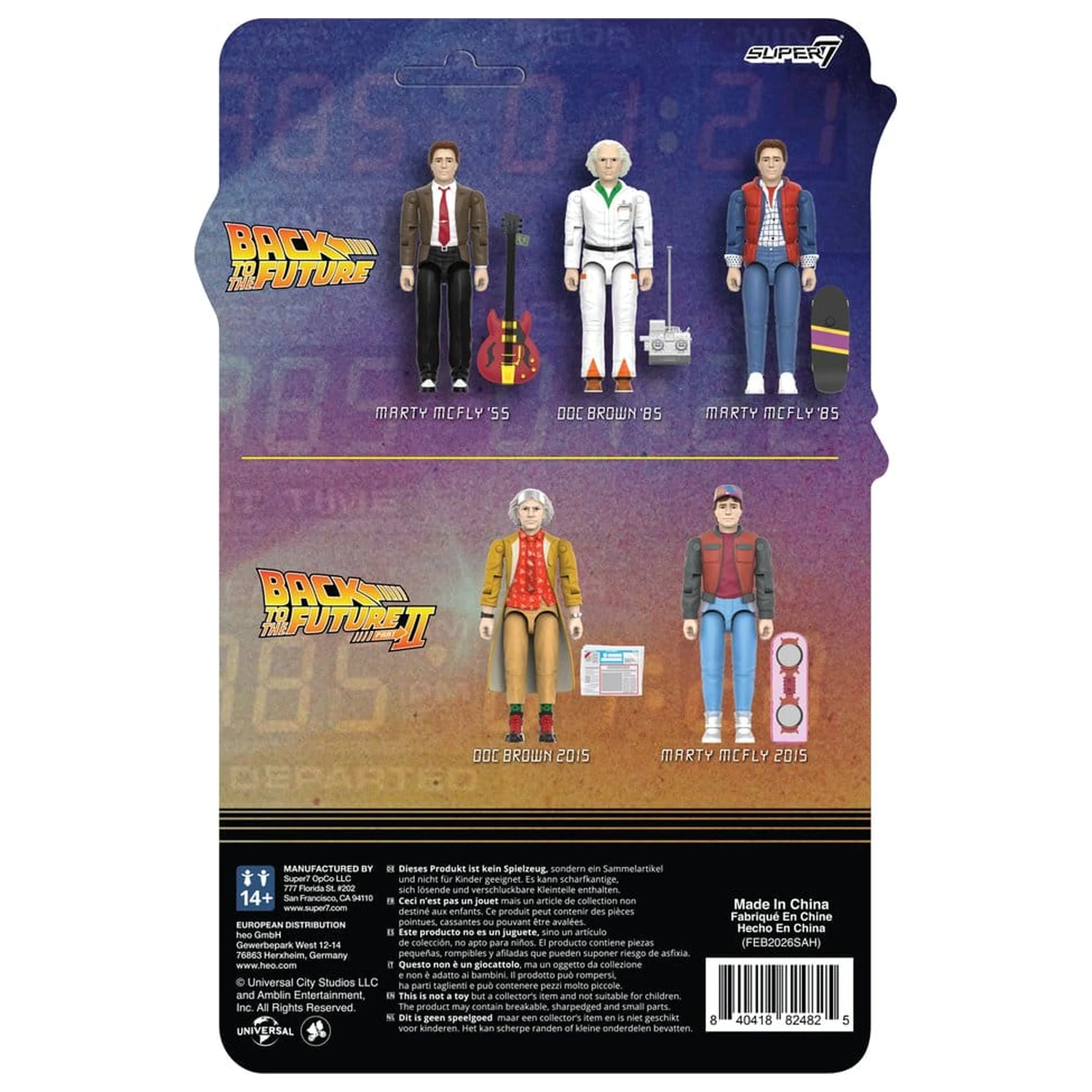 Back to the Future ReAction+ akciófigura Wave 02 Marty McFly (2015) termékfotó