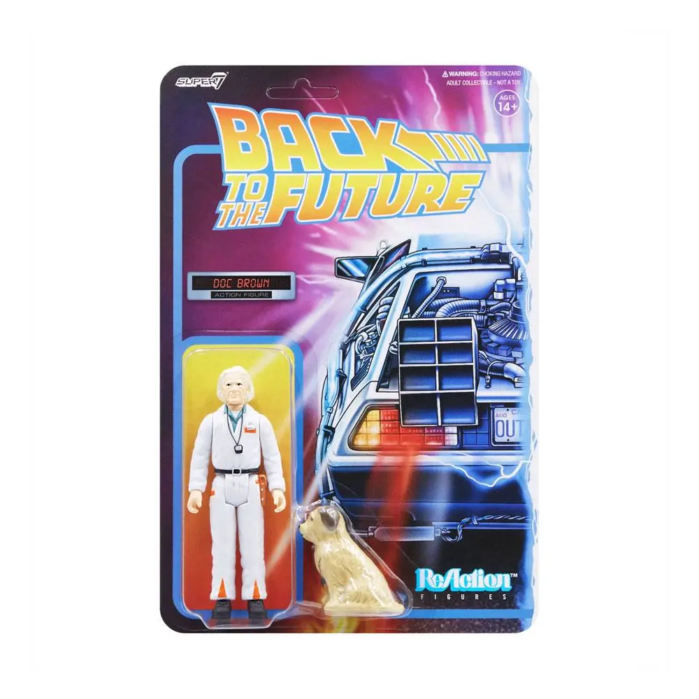 Back To The Future ReAction Doc Brown akciófigura 10 cm termékfotó