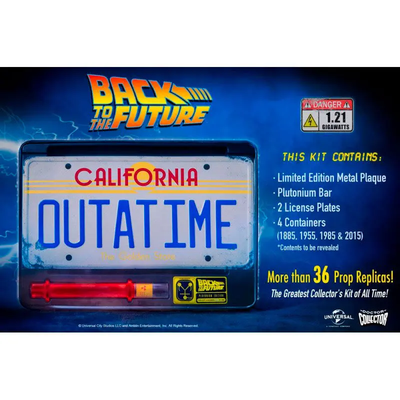 Back to the Future Time Travel Memories Kit Plutonium Edition Kit termékfotó