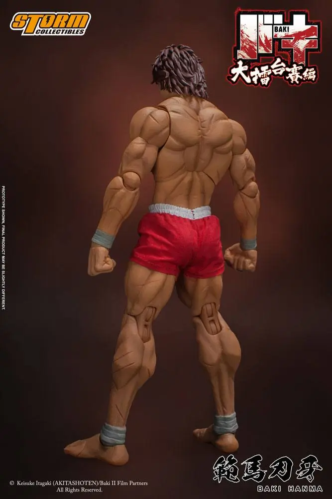 Baki 1/12 Baki Hanma akciófigura 18 cm termékfotó