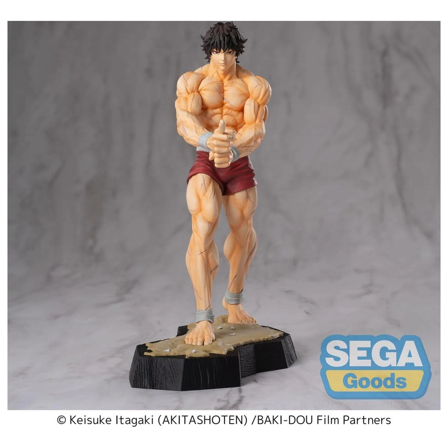 Baki-Dou Luminasta Baki Hanma PVC szobor figura 18 cm termékfotó