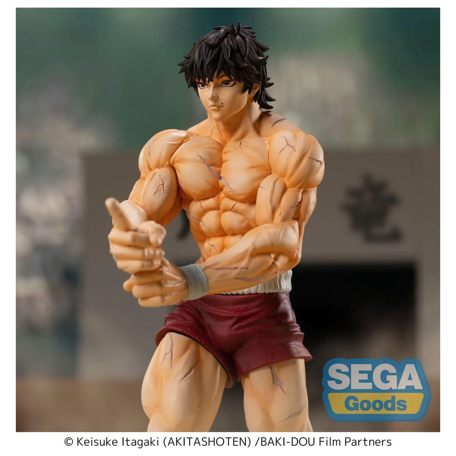 Baki-Dou Luminasta Baki Hanma PVC szobor figura 18 cm termékfotó
