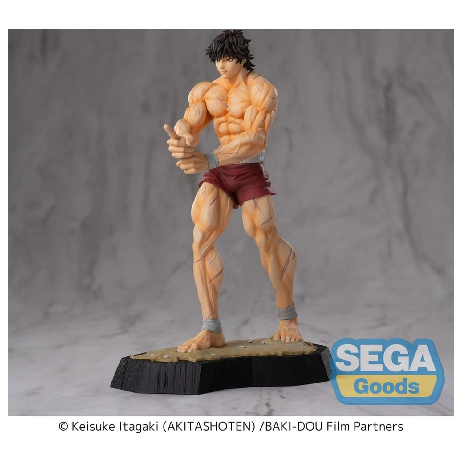 Baki-Dou Luminasta Baki Hanma PVC szobor figura 18 cm termékfotó