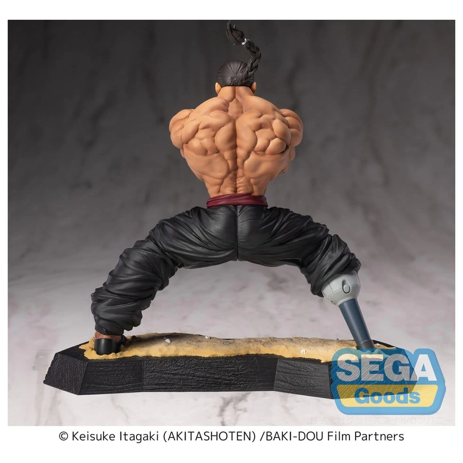 Baki-Dou Luminasta Kaioh Retsu PVC figura 15 cm termékfotó