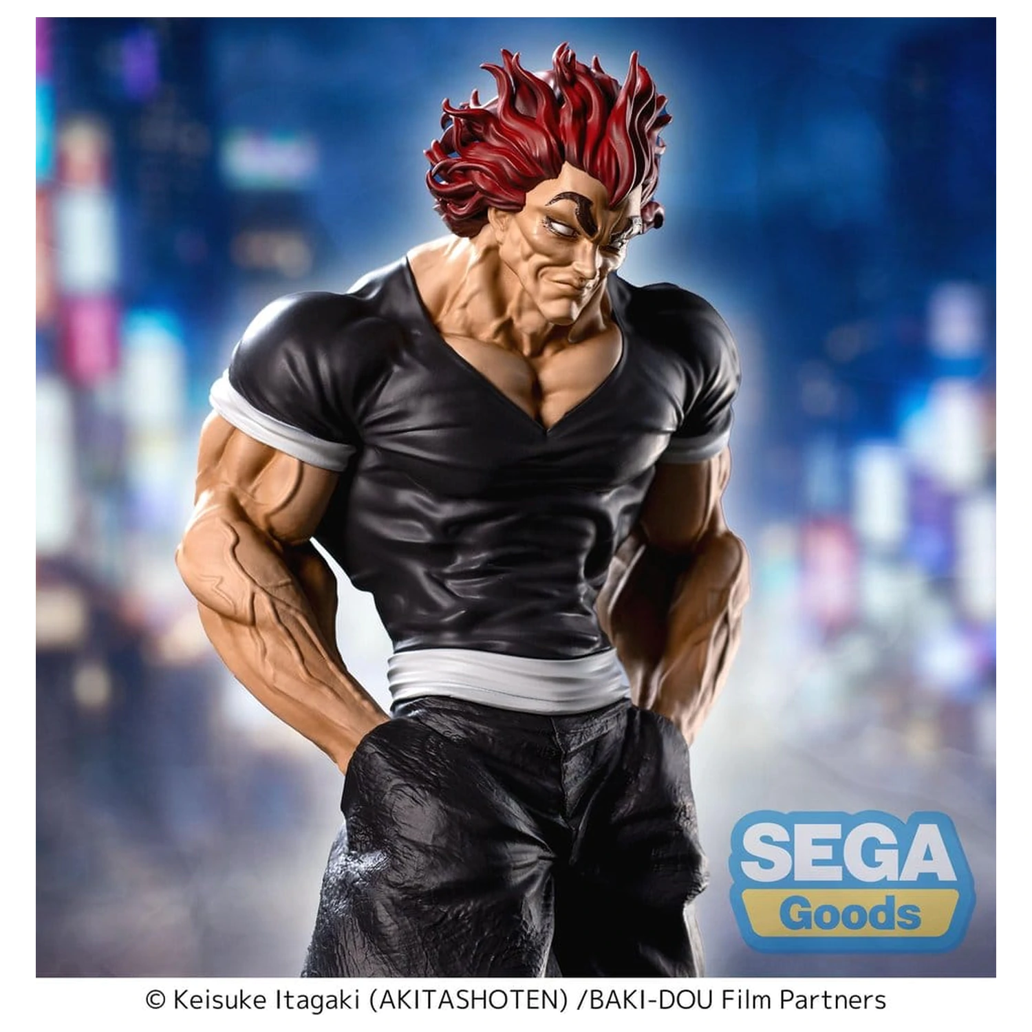 Baki-Dou Luminasta Yujiro Hanma PVC figura 25 cm termékfotó
