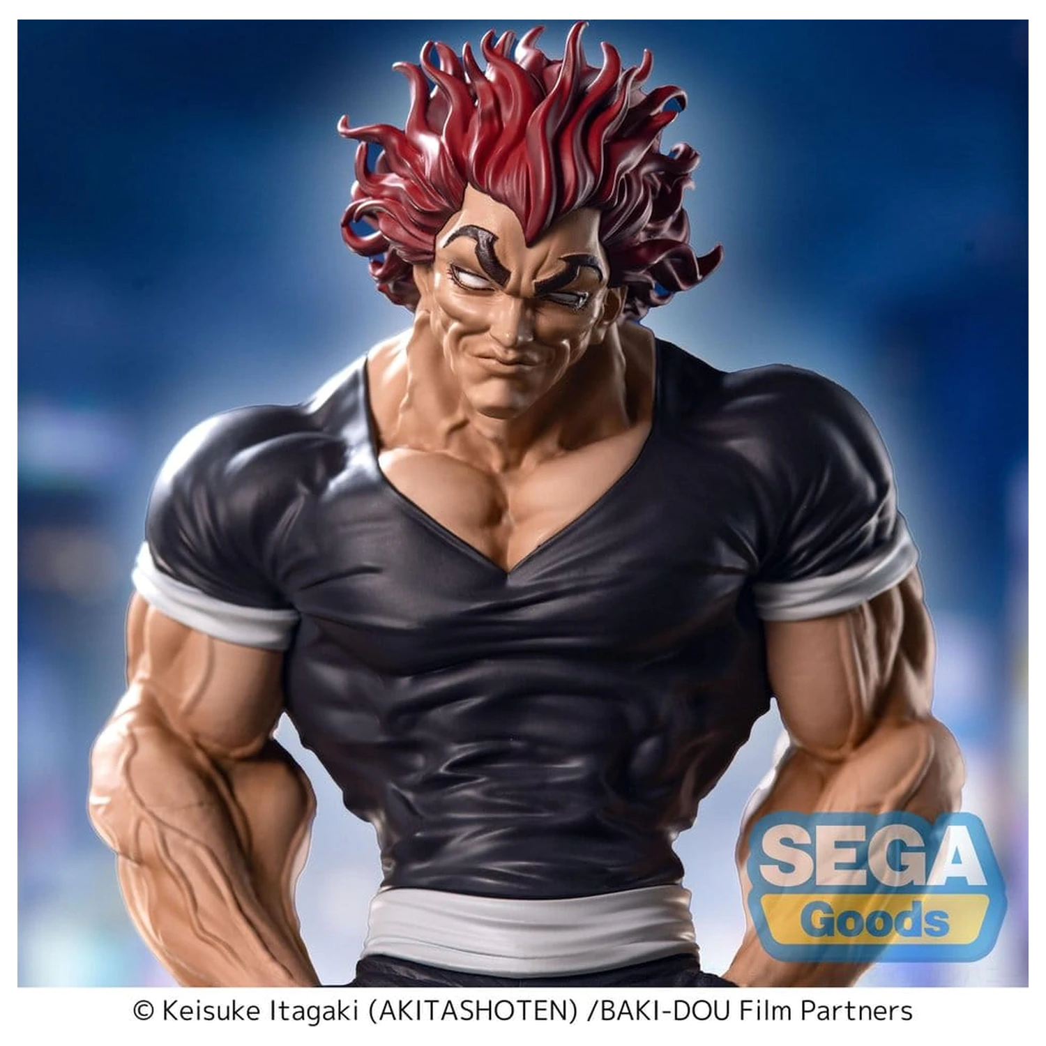 Baki-Dou Luminasta Yujiro Hanma PVC figura 25 cm termékfotó
