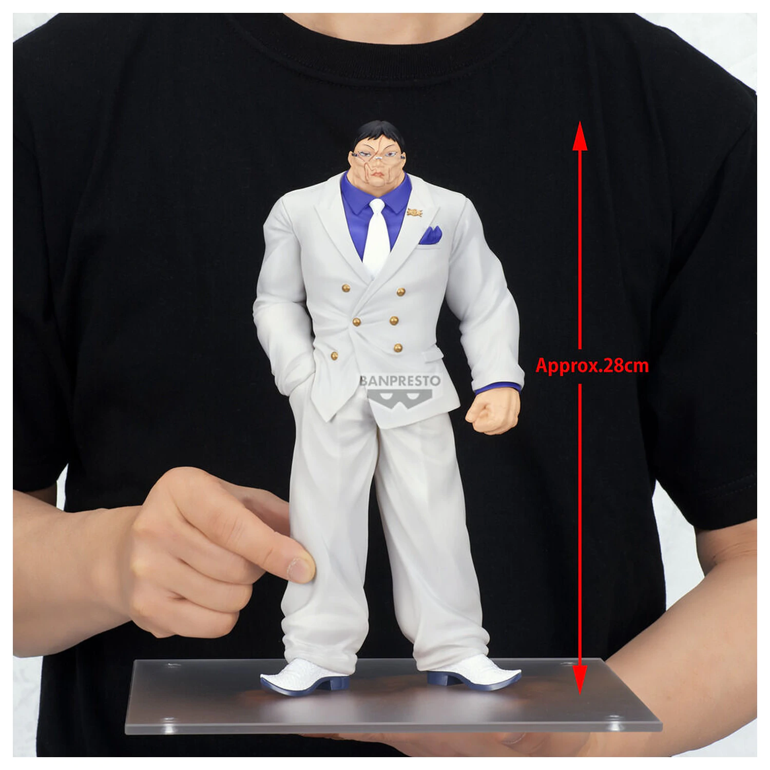Baki Grandista Hanayama Kaoru figura 17cm termékfotó