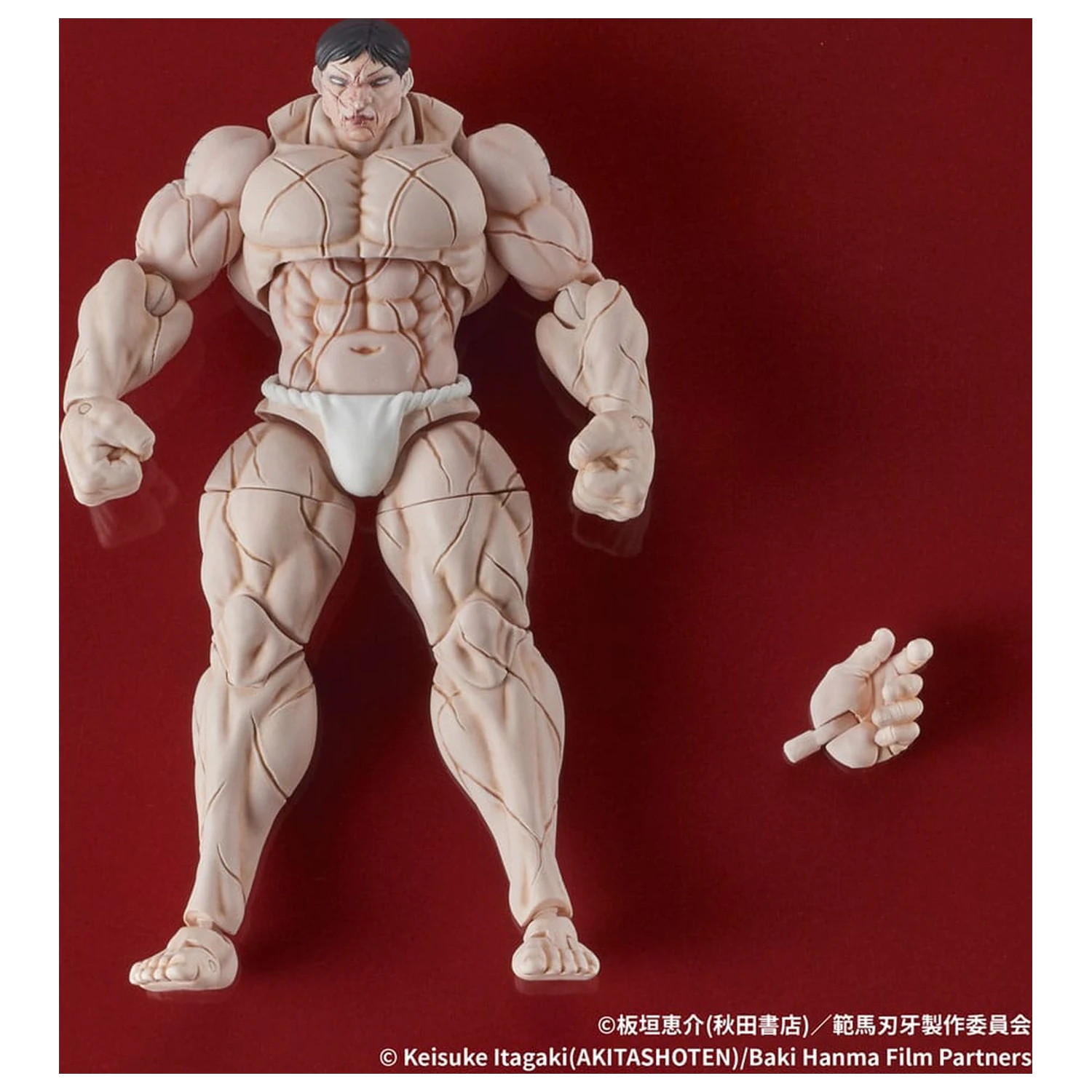 Baki Hanma Digaction akciófigura Kaoru Hanayama 7 cm termékfotó