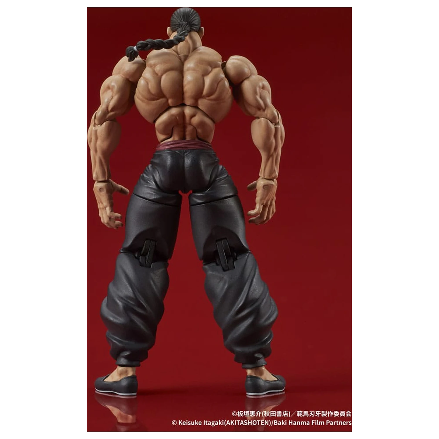 Baki Hanma Digaction akciófigura Retsu Kaioh 7 cm    termékfotó