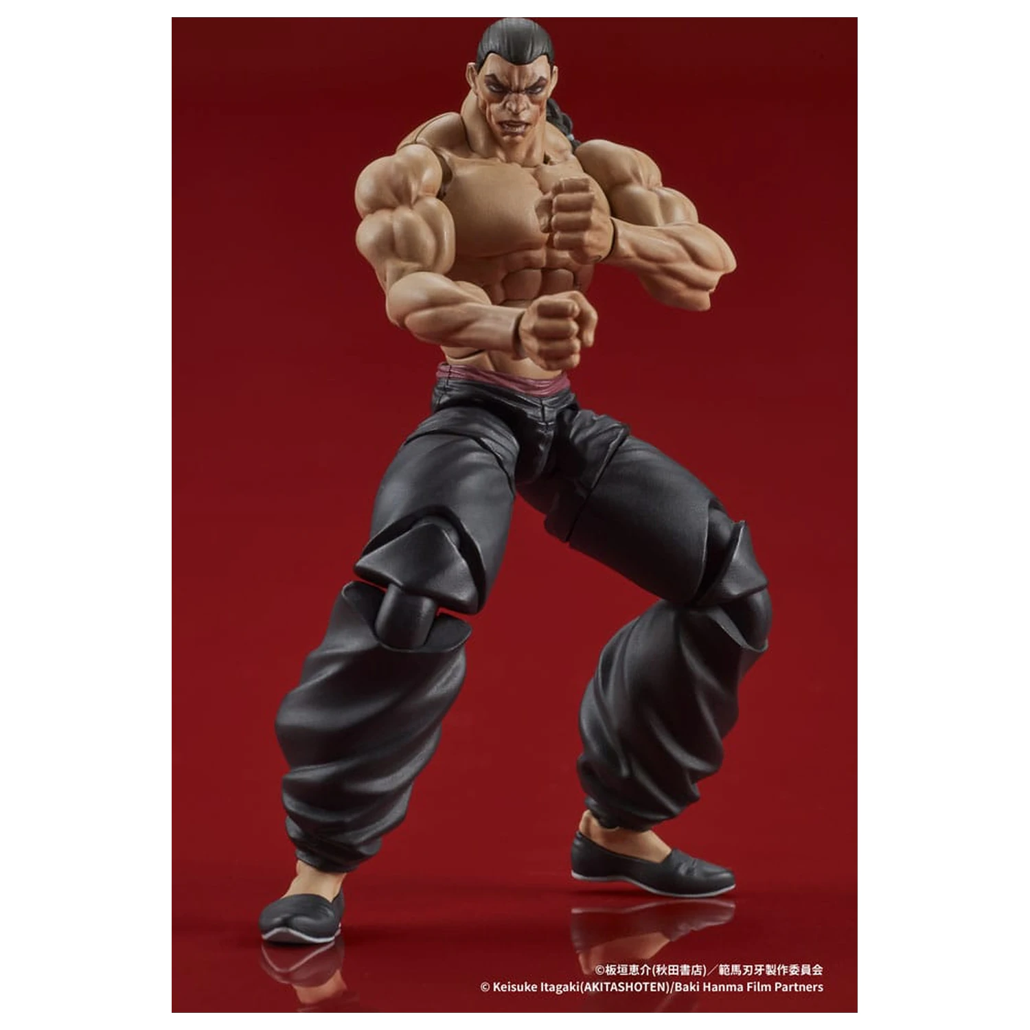Baki Hanma Digaction akciófigura Retsu Kaioh 7 cm    termékfotó