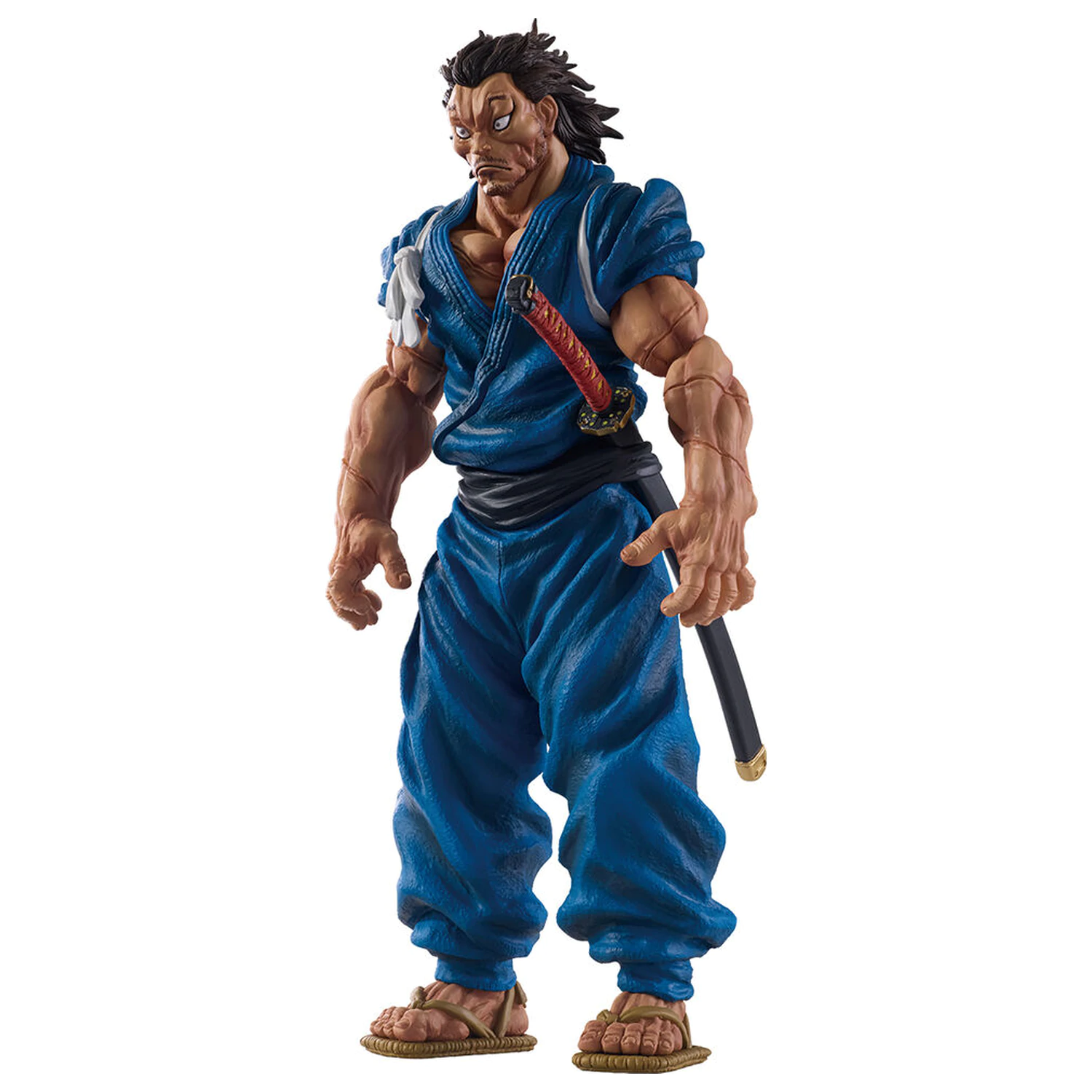 Baki Giant Heartbeat Musashi Miyamoto Ichibansho figura 26 cm termékfotó
