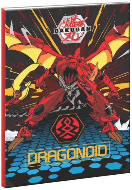 Bakugan B/5 vonalas füzet 40 lapos termékfotó