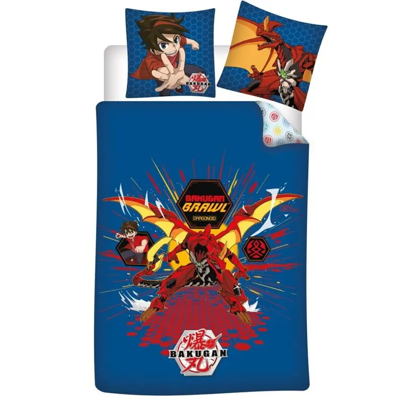Bakugan mikroszálas ágyneműhuzat 90cm termékfotó