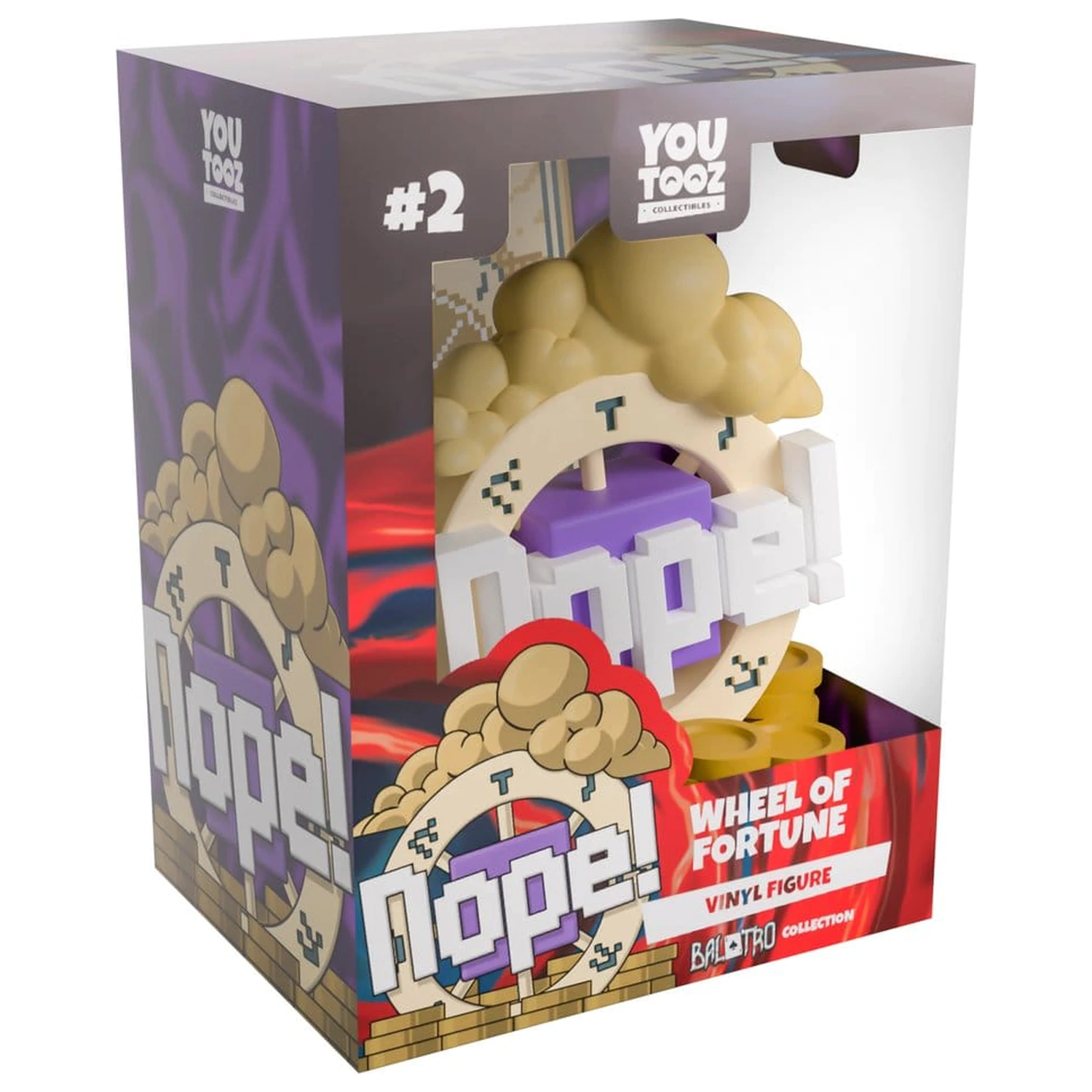 Balatro Vinyl figura Wheel of Fortune 11 cm termékfotó
