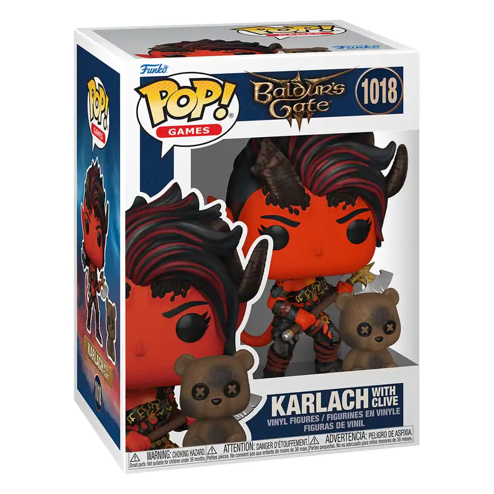 Baldur's Gate Funko POP! & Buddy Vinyl figura Karlach & Clive 9 cm termékfotó