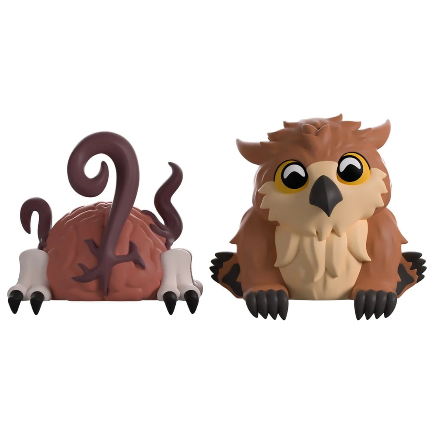 Baldur's Gate 3 Vinyl figurák Us & Owlbear 4 cm termékfotó