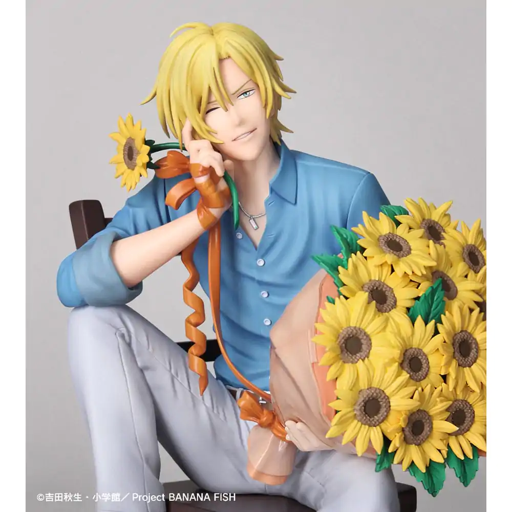 Banana Fish 1/8 Ash Lynx Birthday Ver. PVC szobor figura 18 cm termékfotó