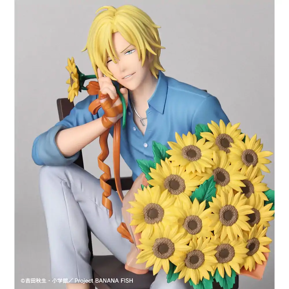 Banana Fish 1/8 Ash Lynx Birthday Ver. PVC szobor figura 18 cm termékfotó