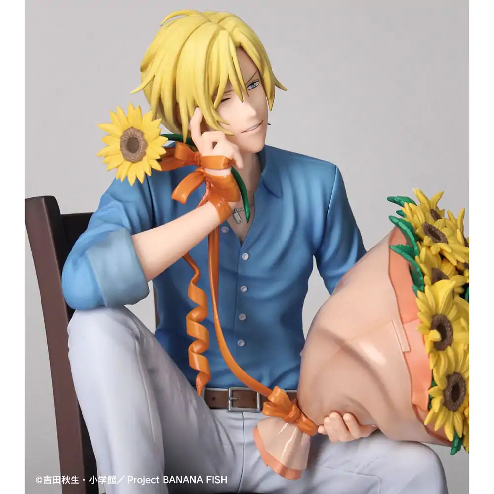 Banana Fish 1/8 Ash Lynx Birthday Ver. PVC szobor figura 18 cm termékfotó