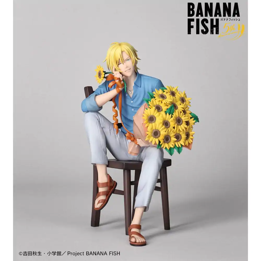 Banana Fish 1/8 Ash Lynx Birthday Ver. PVC szobor figura 18 cm termékfotó