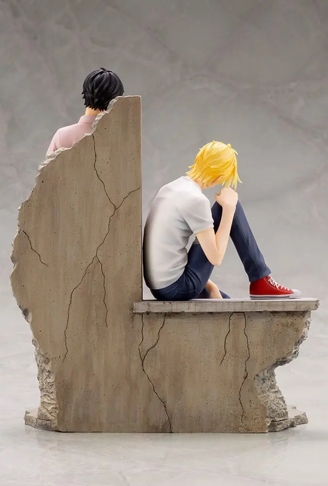 Banana Fish PVC ARTFXJ 1/8 Ash &amp; Eiji szobor figura 25 cm termékfotó