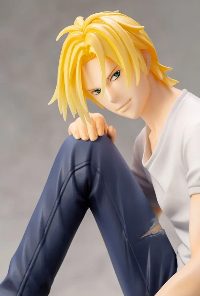 Banana Fish PVC ARTFXJ 1/8 Ash &amp; Eiji szobor figura 25 cm termékfotó