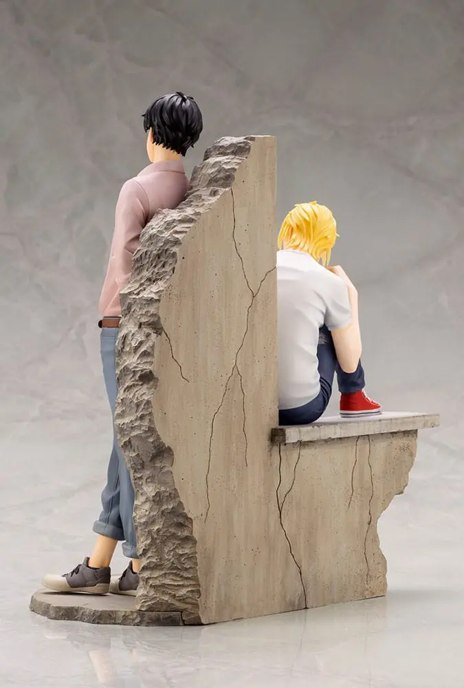 Banana Fish PVC ARTFXJ 1/8 Ash &amp; Eiji szobor figura 25 cm termékfotó