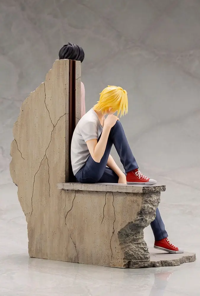 Banana Fish PVC ARTFXJ 1/8 Ash &amp; Eiji szobor figura 25 cm termékfotó