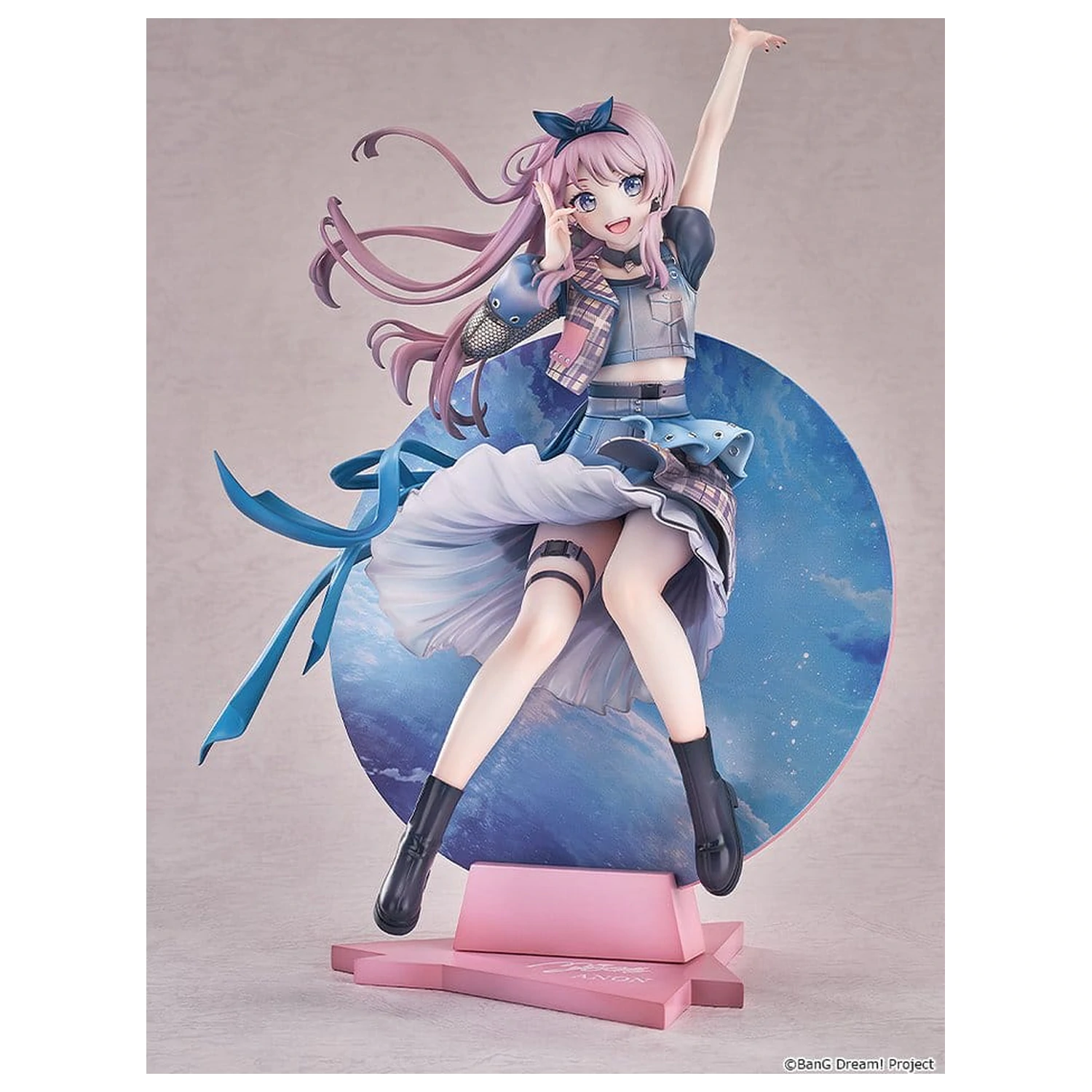 BanG Dream! 1/7 Anon Chihaya: Zero Gravity Ver. PVC figura 24 cm termékfotó