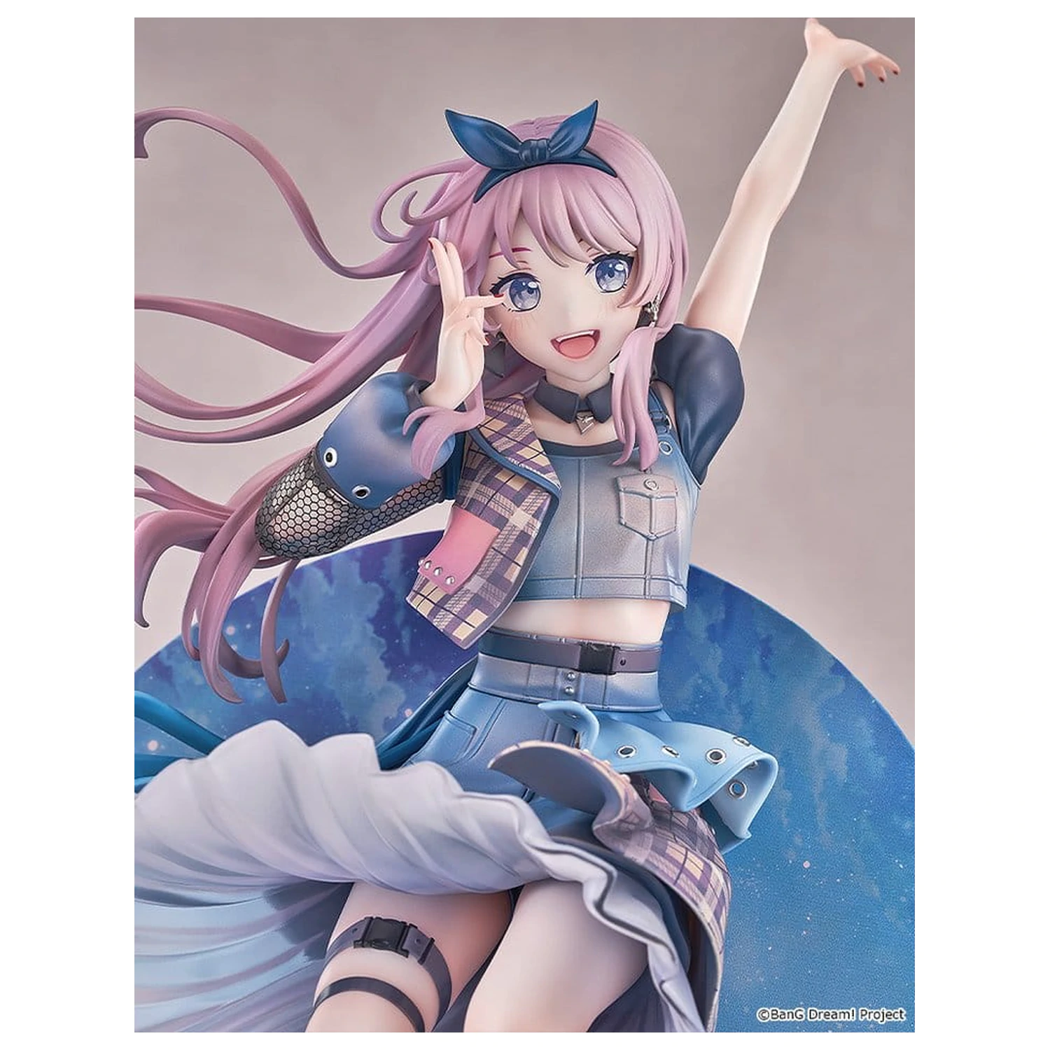 BanG Dream! 1/7 Anon Chihaya: Zero Gravity Ver. PVC figura 24 cm termékfotó