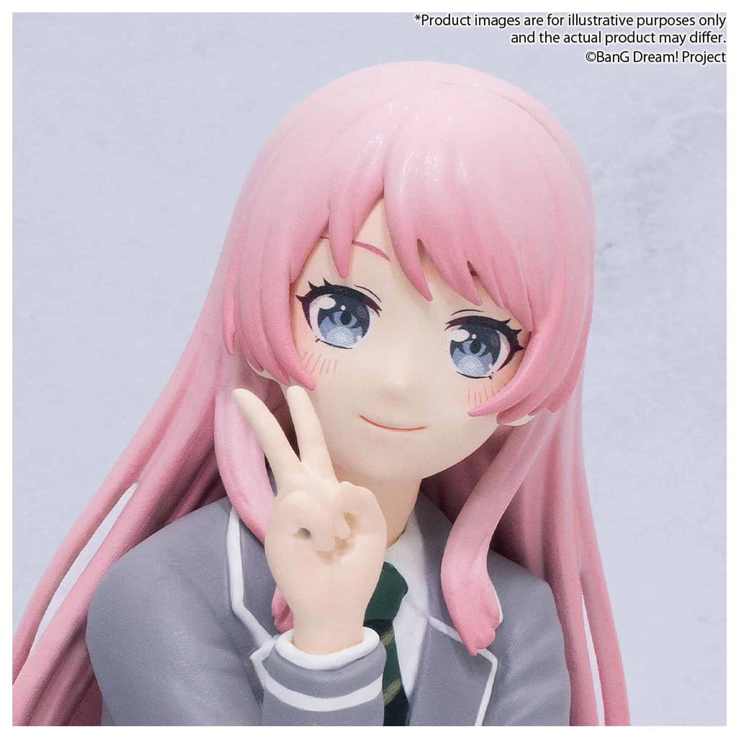 BanG Dream! My Go! Chihaya Anon Uniform Ver. PVC szobor figura 9 cm         termékfotó