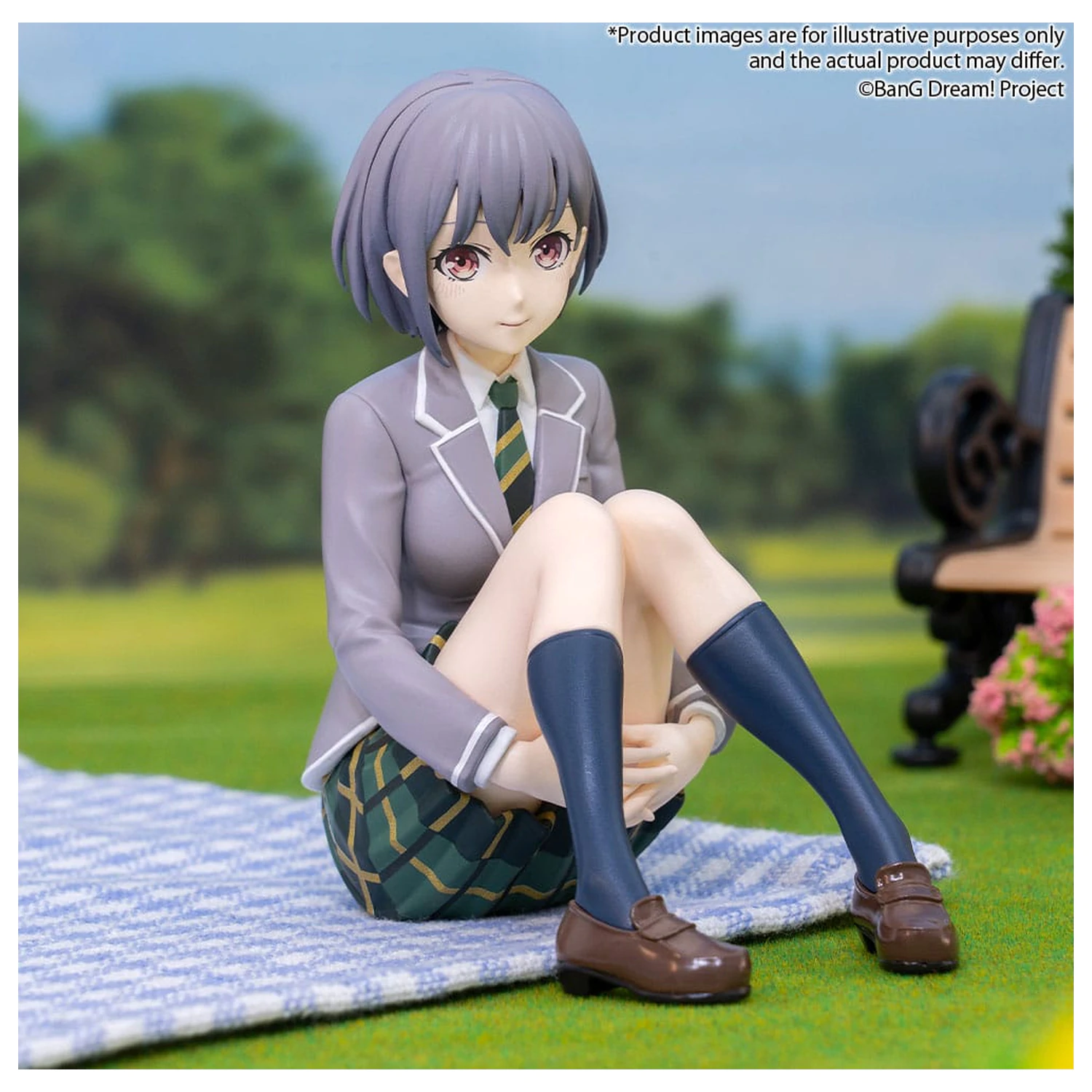 BanG Dream! My Go! Tomori Takamatsu Uniform Ver. PVC szobor figura 9 cm        termékfotó