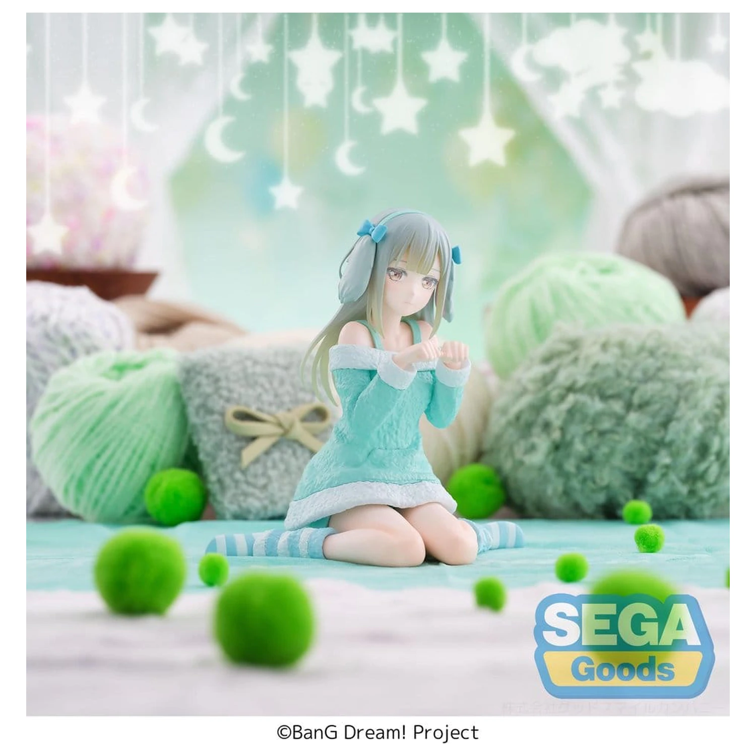 BanG Dream! Yumemirize Mutsumi Wakaba Pajama Party! PVC figura 12 cm termékfotó