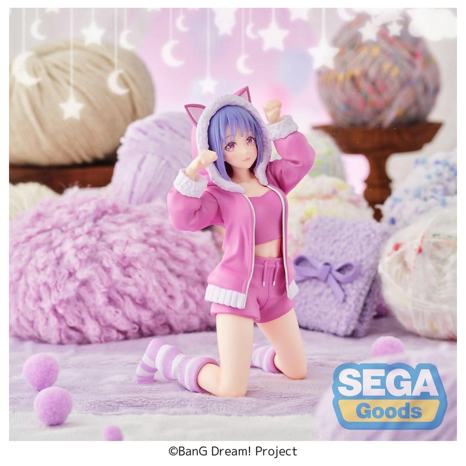 BanG Dream! Yumemirize PVC figura Nyamu Yutenji Pajama Party! 16 cm termékfotó